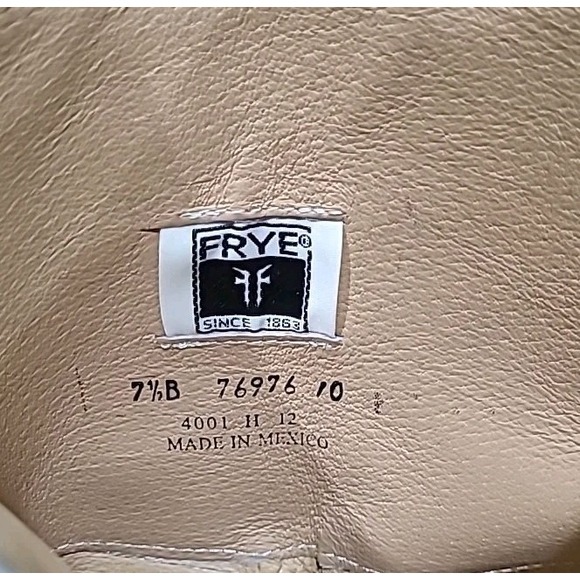 Frye 'Lindsay Plate' 76796‎ Women's Riding Boot- Brown- Size 7.5B - Picture 16 of 16